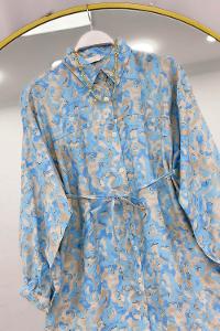 MANGO KUMAŞ KADIN TUNİK GÖMLEK