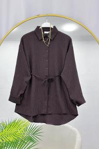 SEDEF PULLU KADIN GÖMLEK