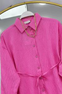 SEDEF PULLU KADIN GÖMLEK