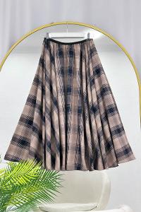 KAT KAT PUANTİYELİ KADIN ETEK