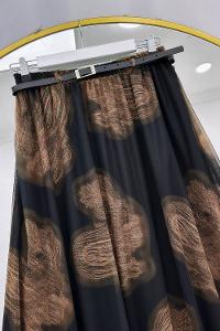 TÜL ÇİÇEK DESENLİ KADIN ETEK