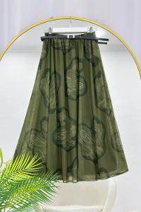 LEOPAR DESENLİ ASTARLI KADIN ETEK