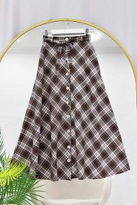 FIRFIRLI İÇ ASTARLI KADIN ETEK