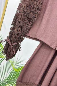 KOLLARI FIRFIRLI KIZ ÇOCUK TAKIM