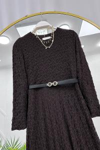 LEOPAR FİYONK DETAYLI KADIN TUNİK