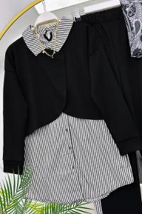 ALTI FIRFIRLI ETEKLİ KADIN TAKIM