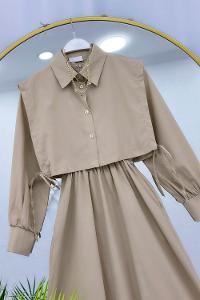 ALTI FIRFIRLI ETEKLİ KADIN TAKIM