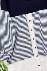 GÖMLEK DETAYLI PENYE KADIN TAKIM