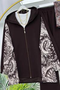 ÇİFT METAL DÜĞME DETAYLI KADIN ETEKLI TAKIM