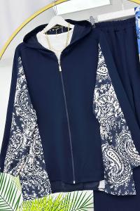 ÇİFT METAL DÜĞME DETAYLI KADIN ETEKLI TAKIM