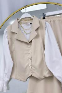 ALTI FIRFIRLI ETEKLİ KADIN TAKIM