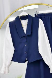 ALTI FIRFIRLI ETEKLİ KADIN TAKIM