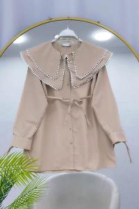 FİSTO GÜPÜRLÜ ETEKLİ KOT TAKIM