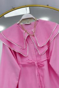 ÇELİK FERMUARLI ETEKLİ CEP DETAYLI KADIN TAKIM