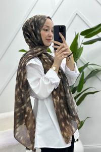 TÜL ÇİÇEK DESENLİ KADIN ETEK