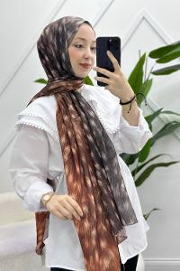 TÜL ÇİÇEK DESENLİ KADIN ETEK