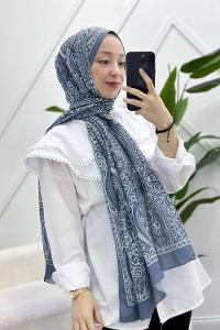 TÜL ÇİÇEK DESENLİ KADIN ETEK