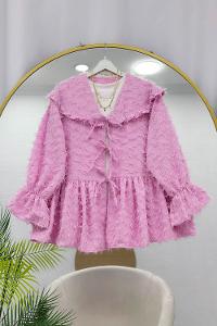 GÜPÜRLÜ BELDEN BAĞLAMALI ETEKLİ TAKIM