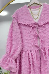 GÜPÜRLÜ BELDEN BAĞLAMALI ETEKLİ TAKIM