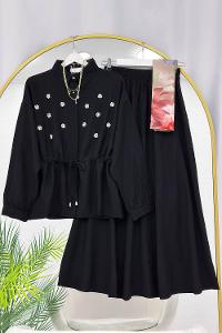 BAHAR ÇİÇEKLERİ DESENLİ PAMUK ŞAL