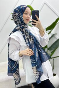 SARAY MOTİF DESENLİ PAMUK ŞAL