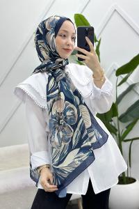 SARAY MOTİF DESENLİ PAMUK ŞAL
