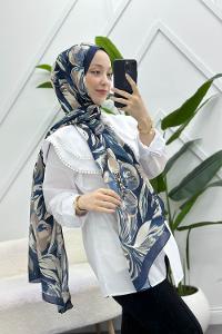 SARAY MOTİF DESENLİ PAMUK ŞAL