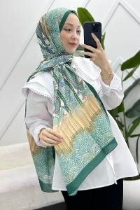 SARAY MOTİF DESENLİ PAMUK ŞAL