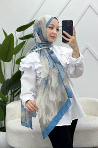 SOFT PAMUK ETNİK DESEN ŞAL