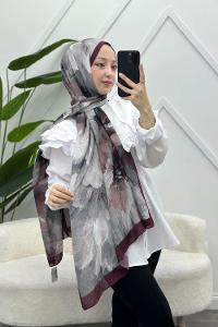 SOFT PAMUK ETNİK DESEN ŞAL