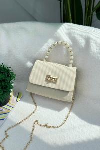 YAKASI ZİNCİR DETAYLI KRINKIL KADIN TAKIM