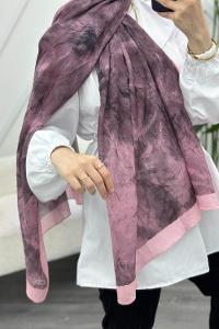 MOON ÇİÇEK DESENLİ BAMBU KRAŞ ŞAL