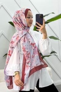 ÇİÇEK BAHÇESİ DESEN PAMUK SOFT ŞAL