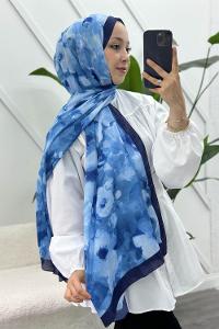 MENEKŞE  DESEN PAMUK SOFT ŞAL