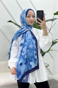 MENEKŞE  DESEN PAMUK SOFT ŞAL